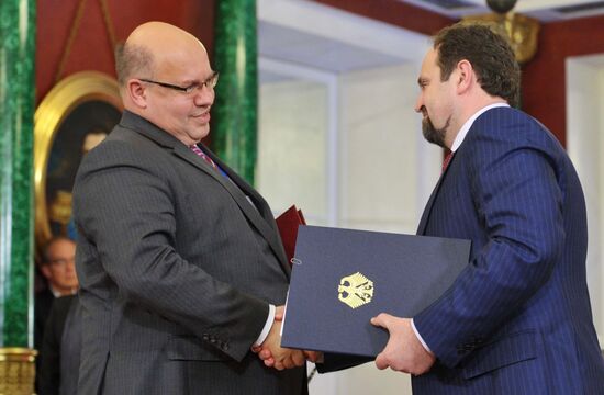 Межгосконсультации РФ и Германии в Кремле