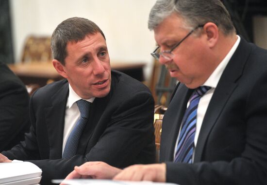 Заседание наблюдательного совета АСИ в Кремле