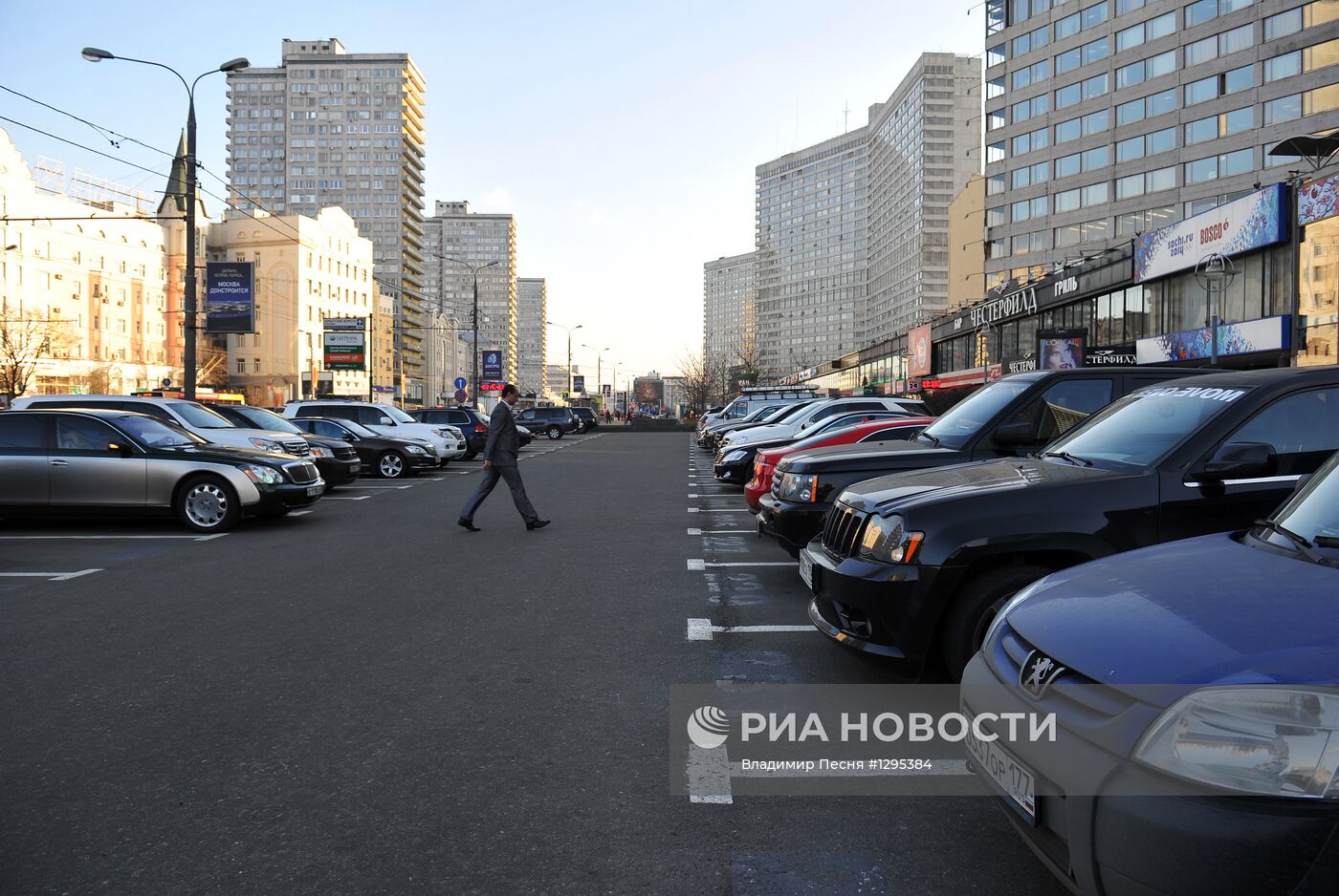 Открытие комплекса парковок на Новом Арбате