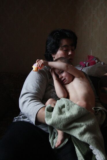 Жизнь семьи москвичей с нарушениями зрения