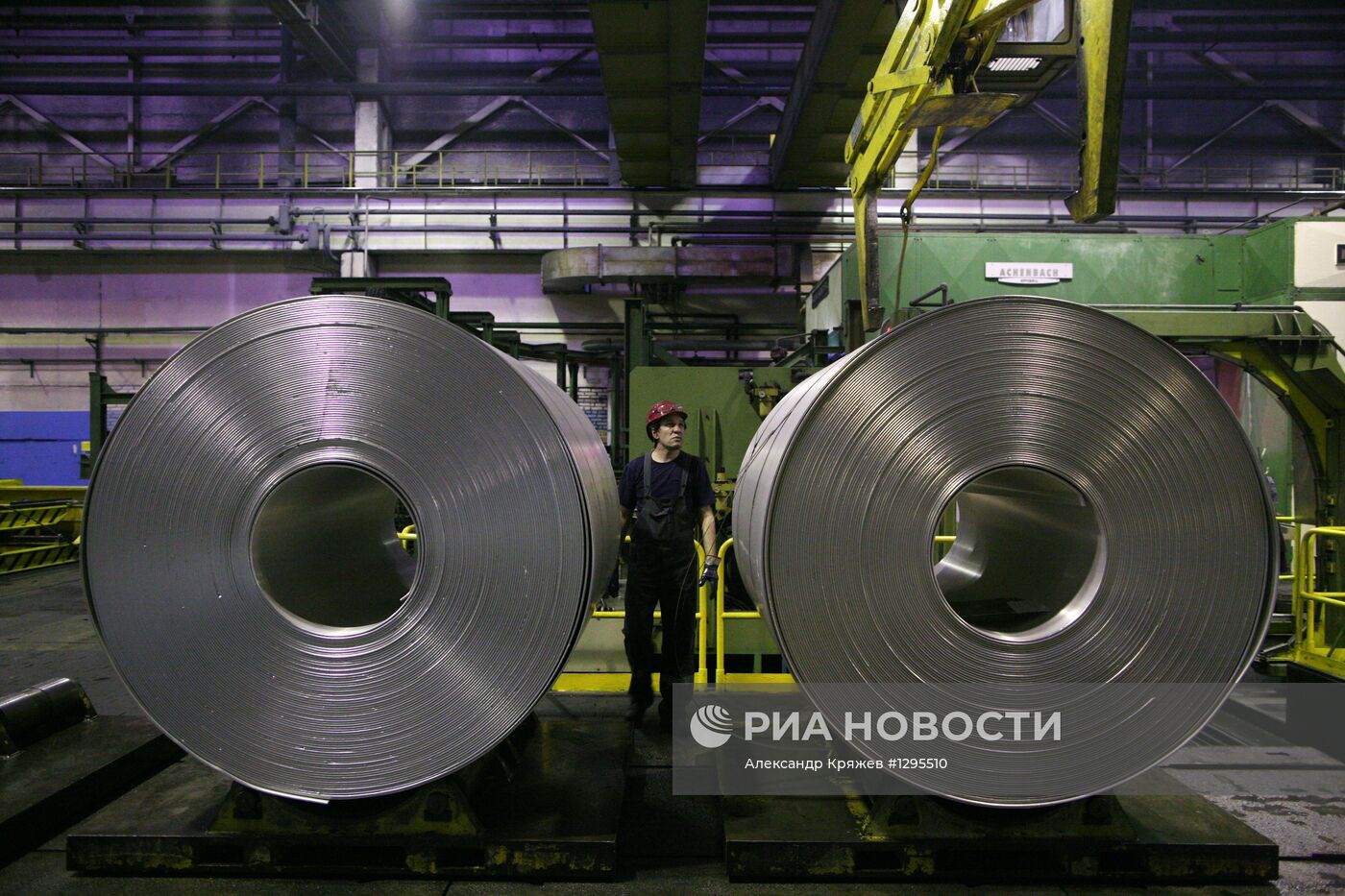 Производство фольги на заводе "Русал Саянал"