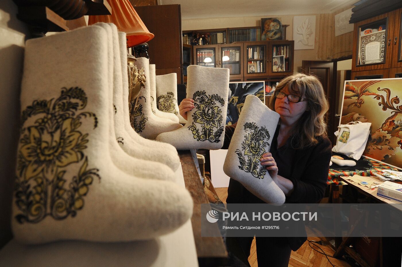 Мастерская по дизайну валенок в Москве