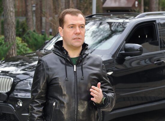 Новая запись в блоге Дмитрия Медведева