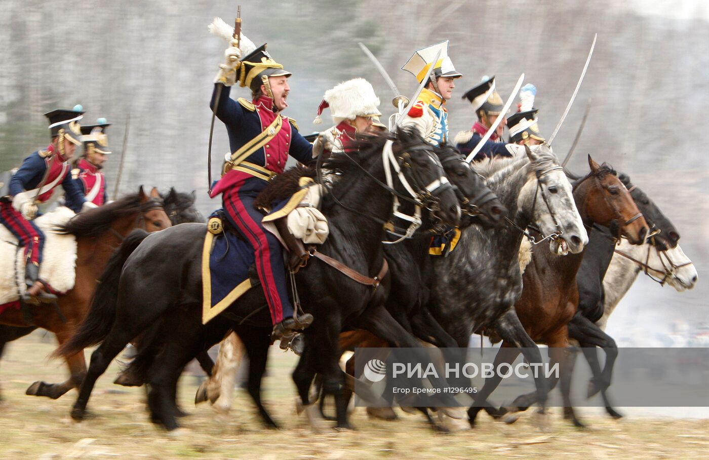 Реконструкция сражения 1812 года на реке Березине