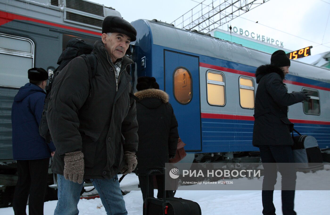 Физик Валентин Данилов прибыл в Новосибирск
