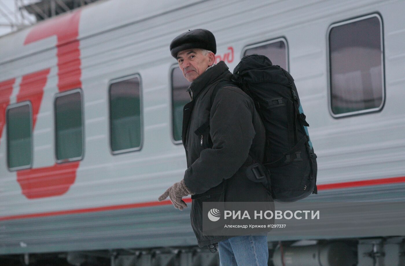 Физик Валентин Данилов прибыл в Новосибирск