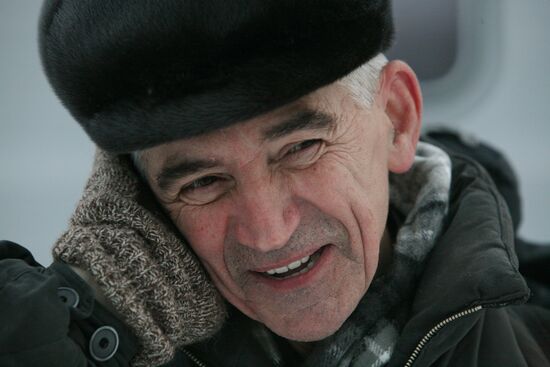 Физик Валентин Данилов прибыл в Новосибирск