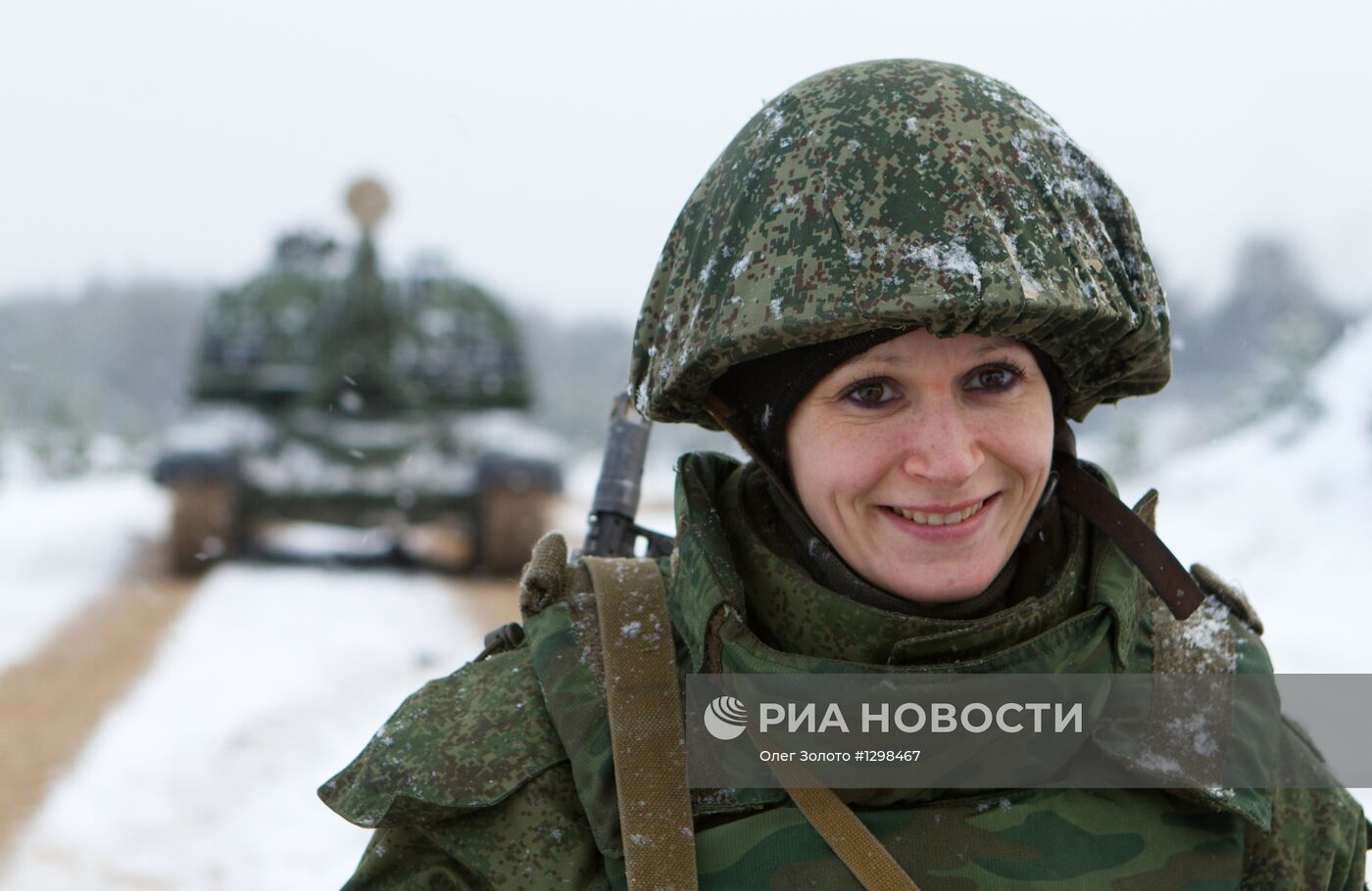 Учения на полигоне Мулино в Нижегородской области