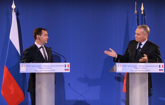 Рабочий визит Д.Медведева во Францию