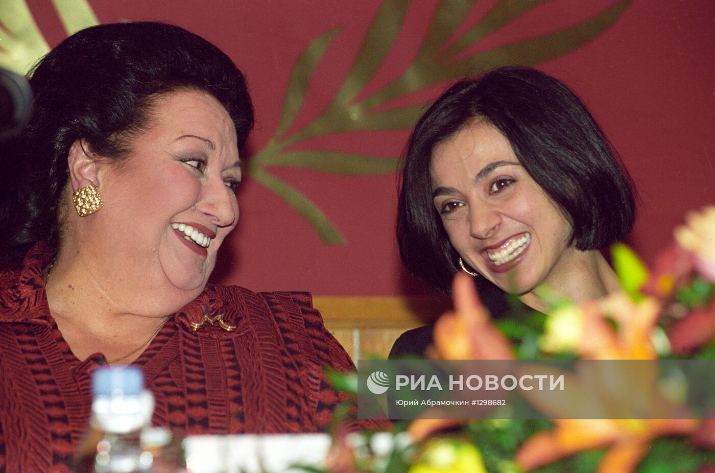 Монсеррат Кабалье и Нина Ананиашвили