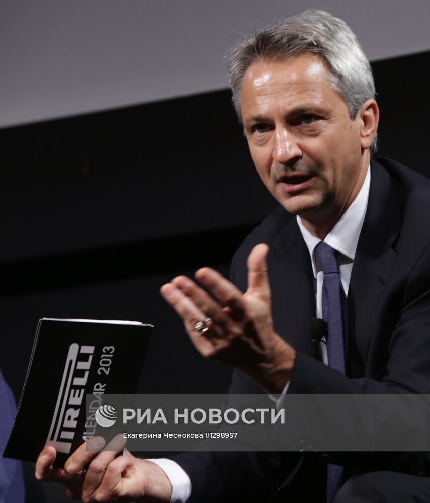 Презентация календаря Pirelli в Бразилии