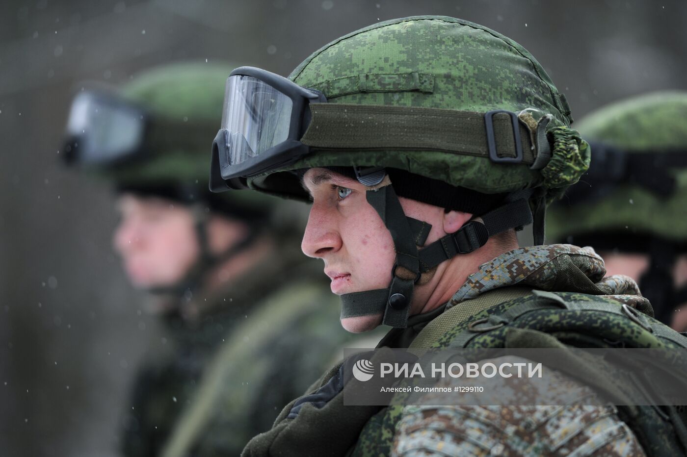 Новая боевая экипировка для военнослужащих сухопутных войск