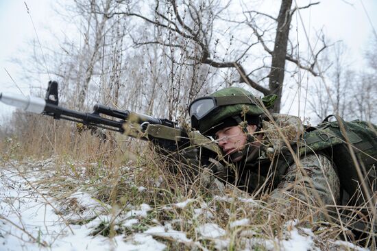 Новая боевая экипировка для военнослужащих сухопутных войск