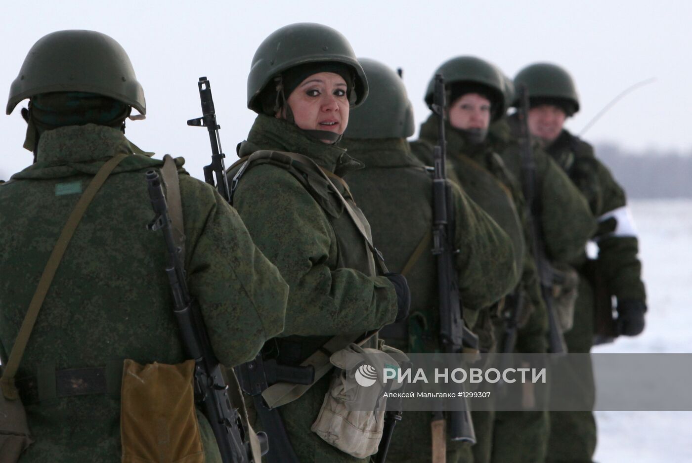 Учения воздушно-десантных войск в Омской области