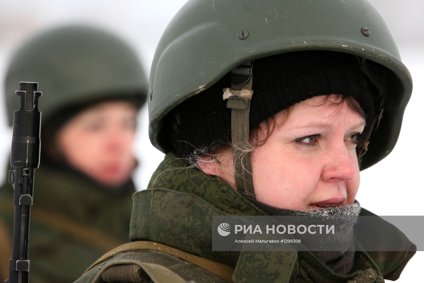 Учения воздушно-десантных войск в Омской области
