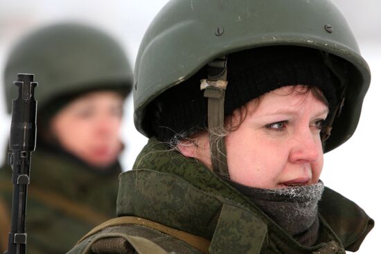 Учения воздушно-десантных войск в Омской области