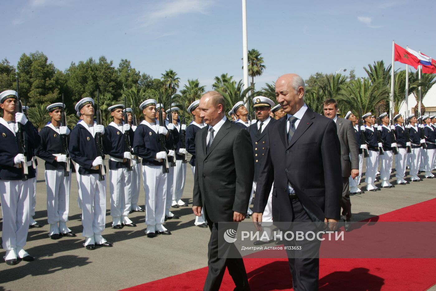 ВИЗИТ В.ПУТИНА В МАРОККО