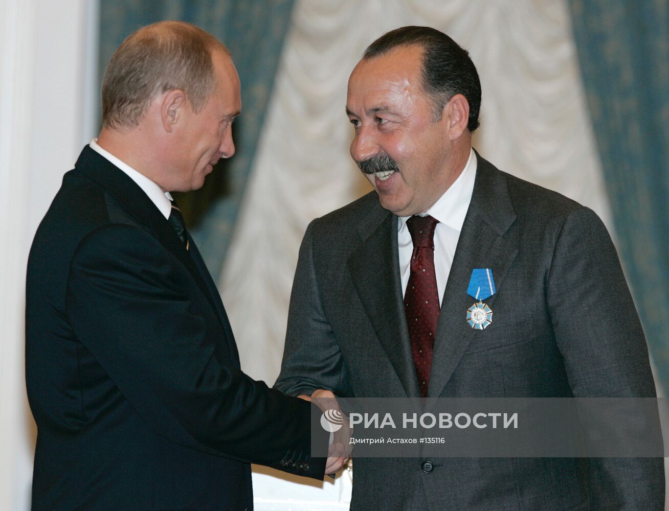 Владимир Путин, Валерий Газзаев