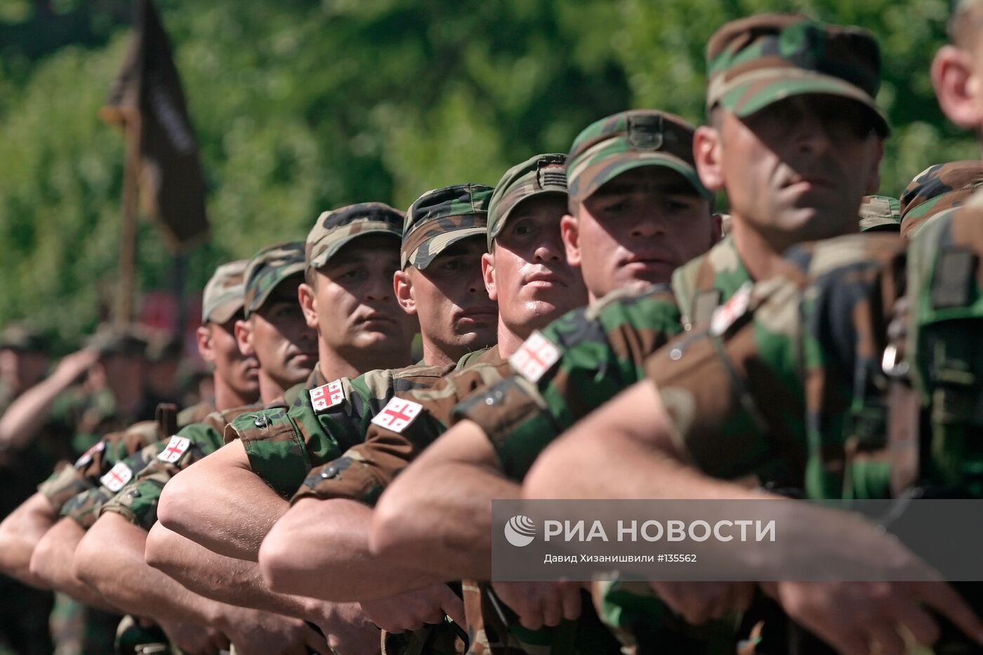 СОЛДАТЫ ГРУЗИНСКОЙ АРМИИ