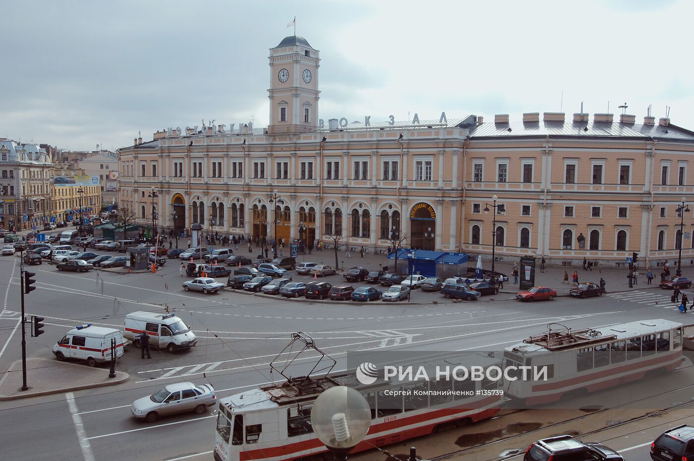 Московский вокзал в Санкт-Петербурге | РИА Новости Медиабанк