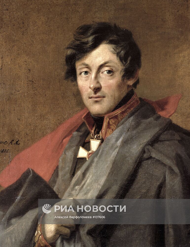 ОСТЕРМАН-ТОЛСТОЙ ПОРТРЕТ ВОЙНА 1812 ГОДА