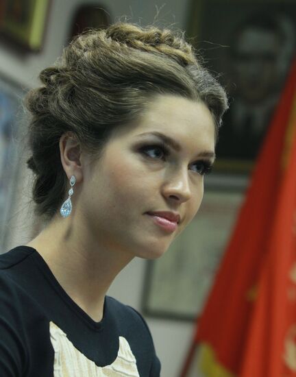 П/к победительницы конкурса "Мисс Россия-2012" Е. Головановой