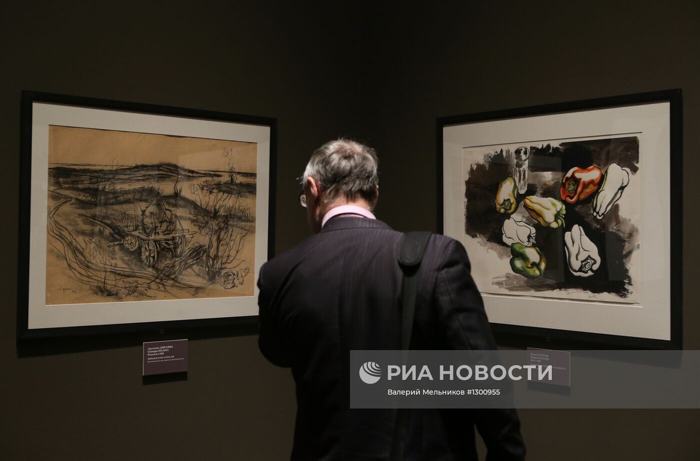 Открытие выставки рисунков итальянской школы XVI-XХ веков