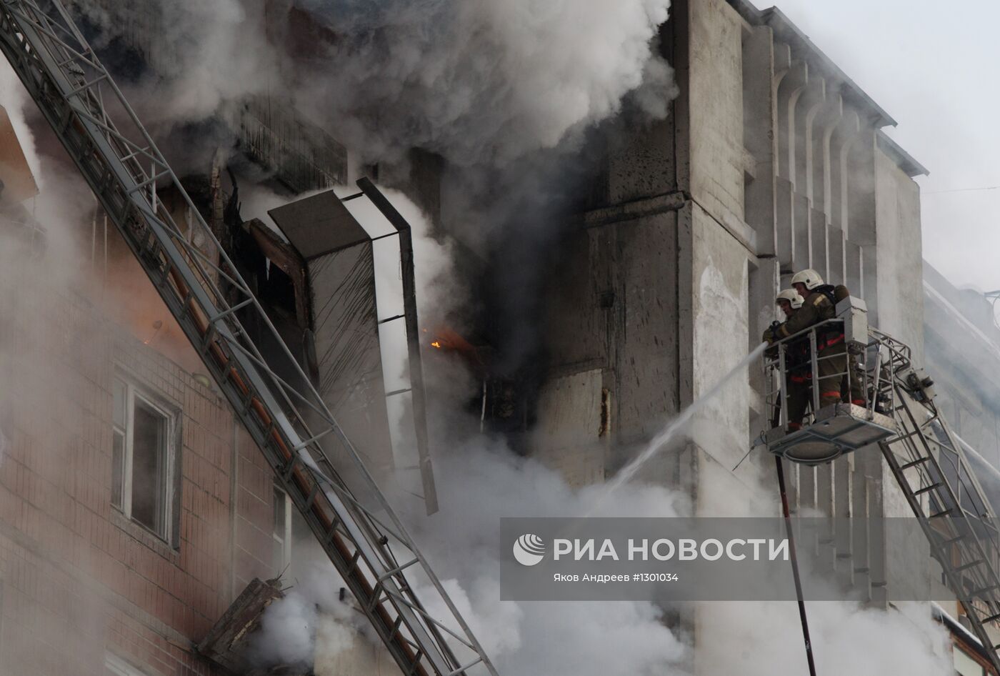 Взрыв бытового газа в жилом доме в Томске