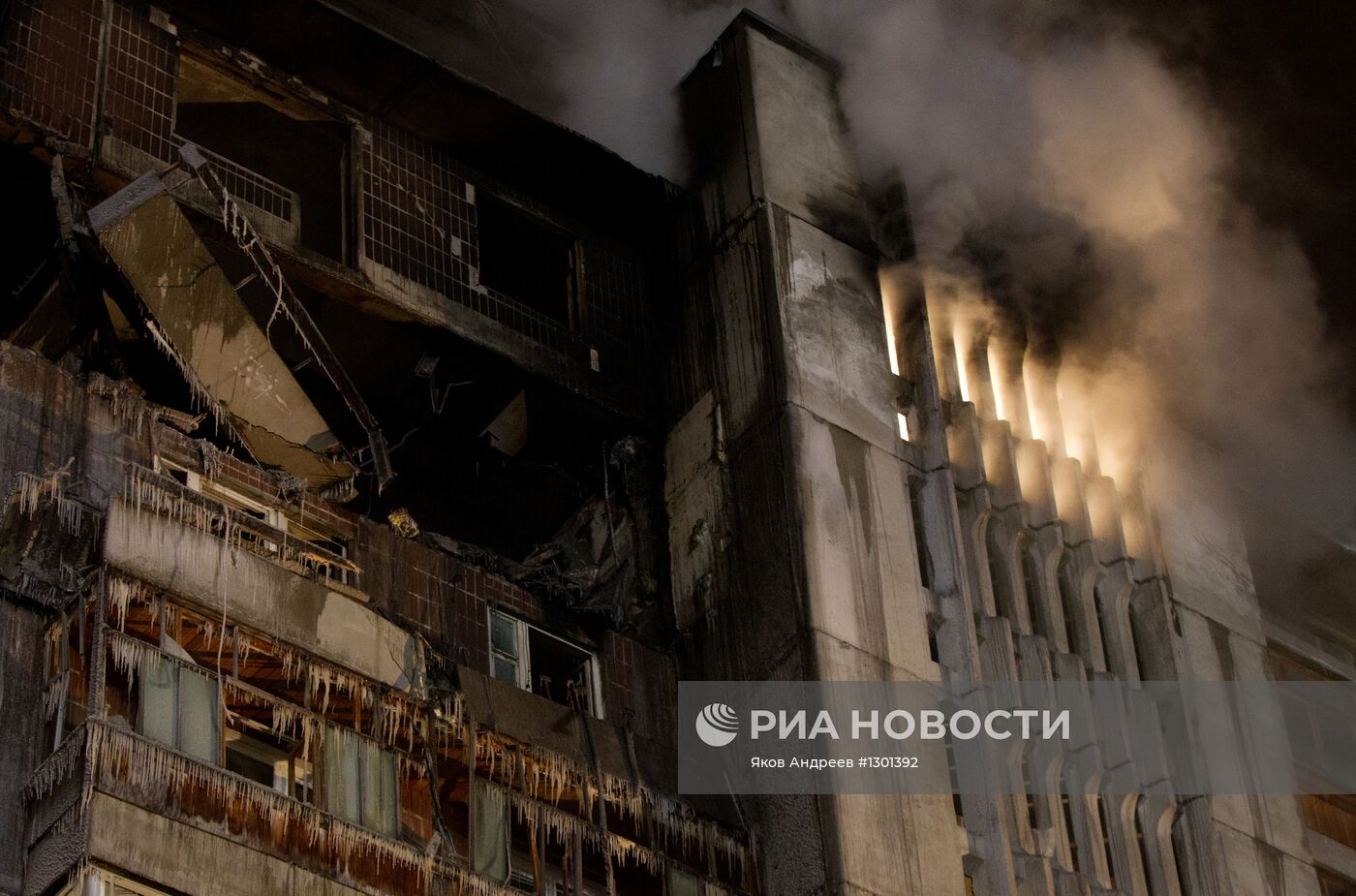 Взрыв бытового газа в жилом доме в Томске