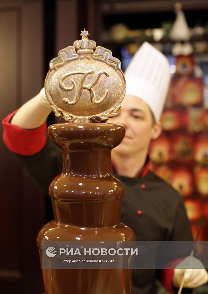 Открытие шоколадного бутика "А. Коркунов" в Москве