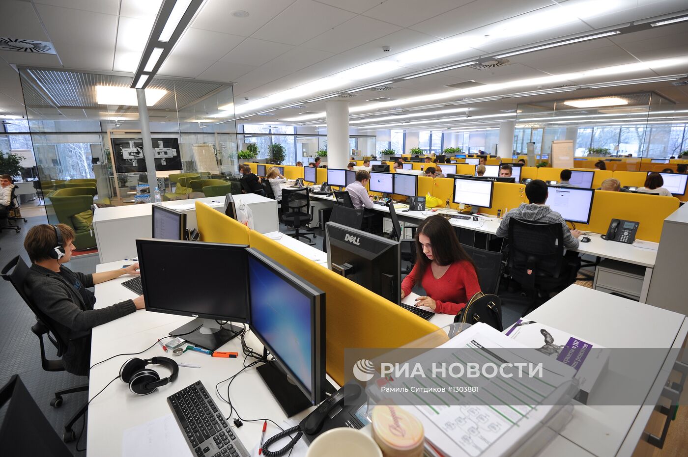Новый офис банка "Тинькофф Кредитные Системы" в Москве
