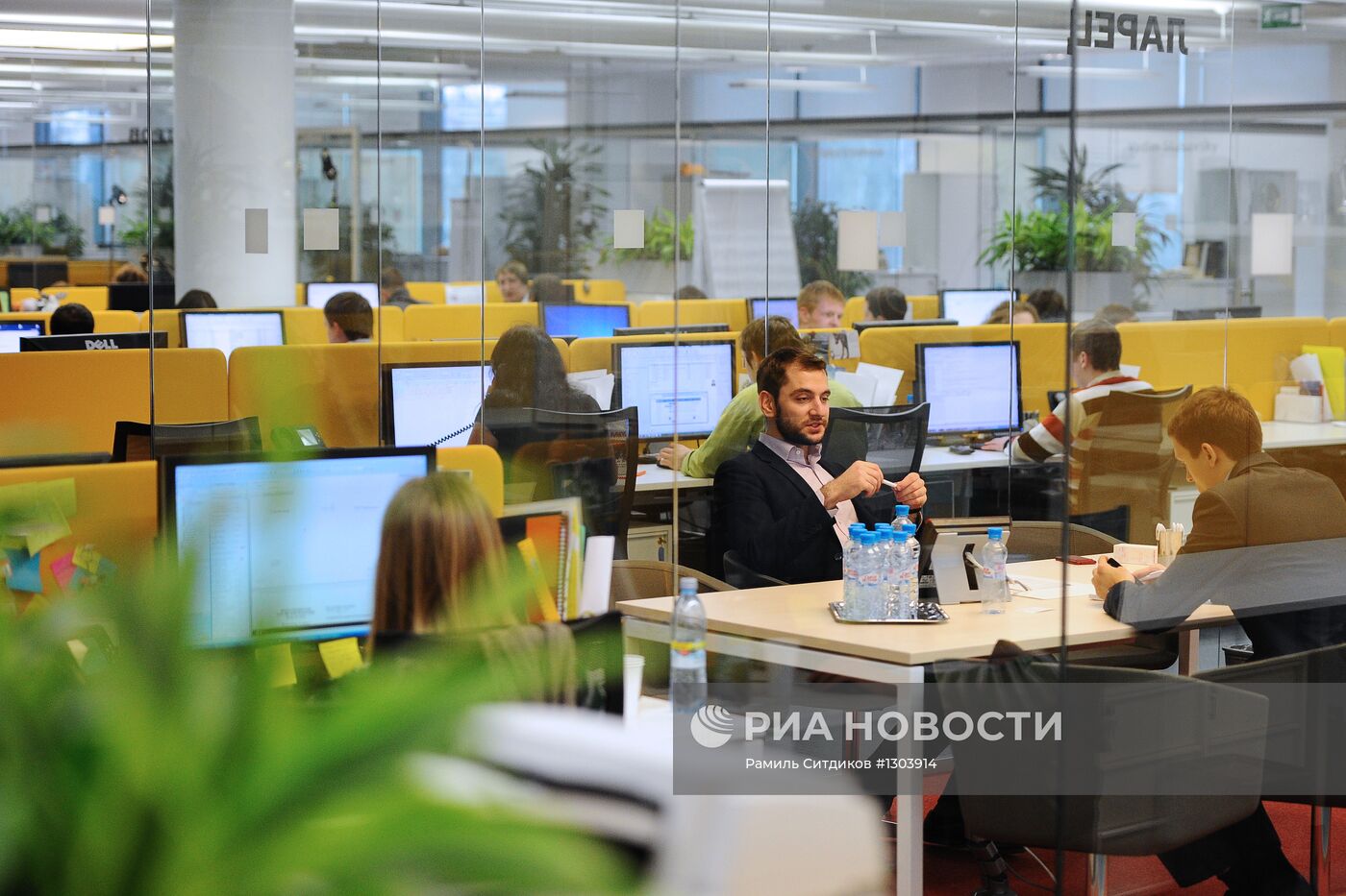 Новый офис банка "Тинькофф Кредитные Системы" в Москве