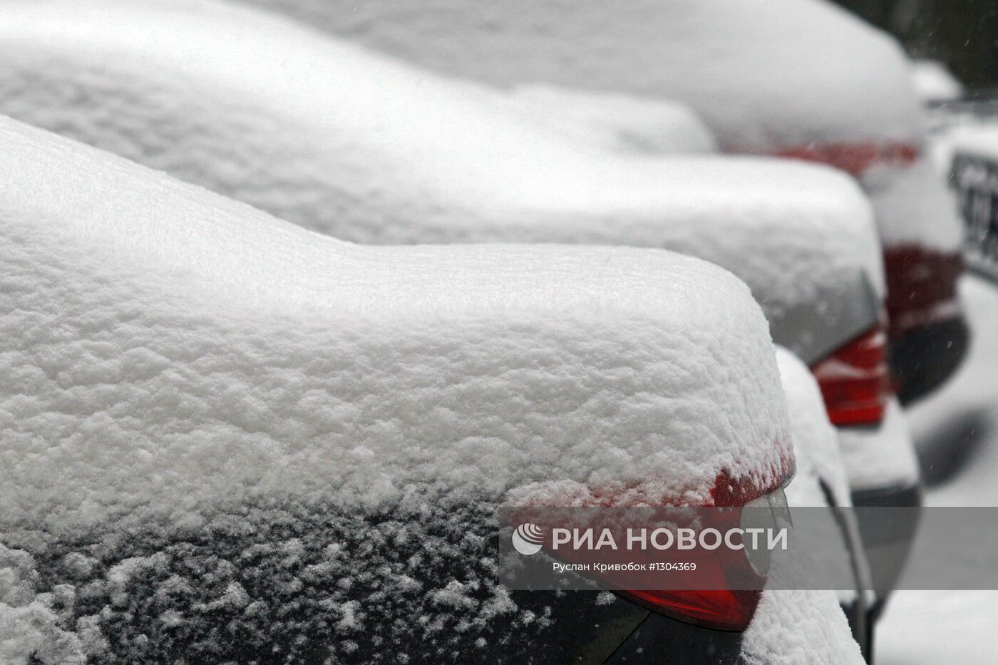 Последствия снегопада в Москве