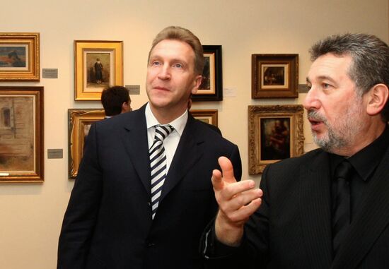 Игорь Шувалов посетил культурный центр Барышникова в Нью-Йорке