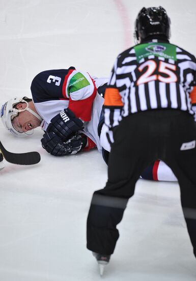 Хоккей. КХЛ. Матч ЦСКА - "Слован"