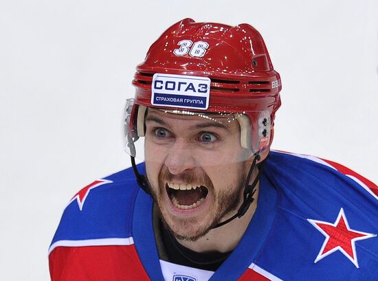 Хоккей. КХЛ. Матч ЦСКА - "Слован"