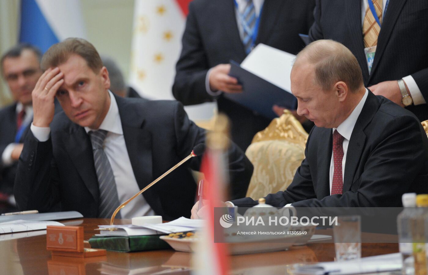 Рабочий визит президента РФ Владимира Путина в Туркменистан