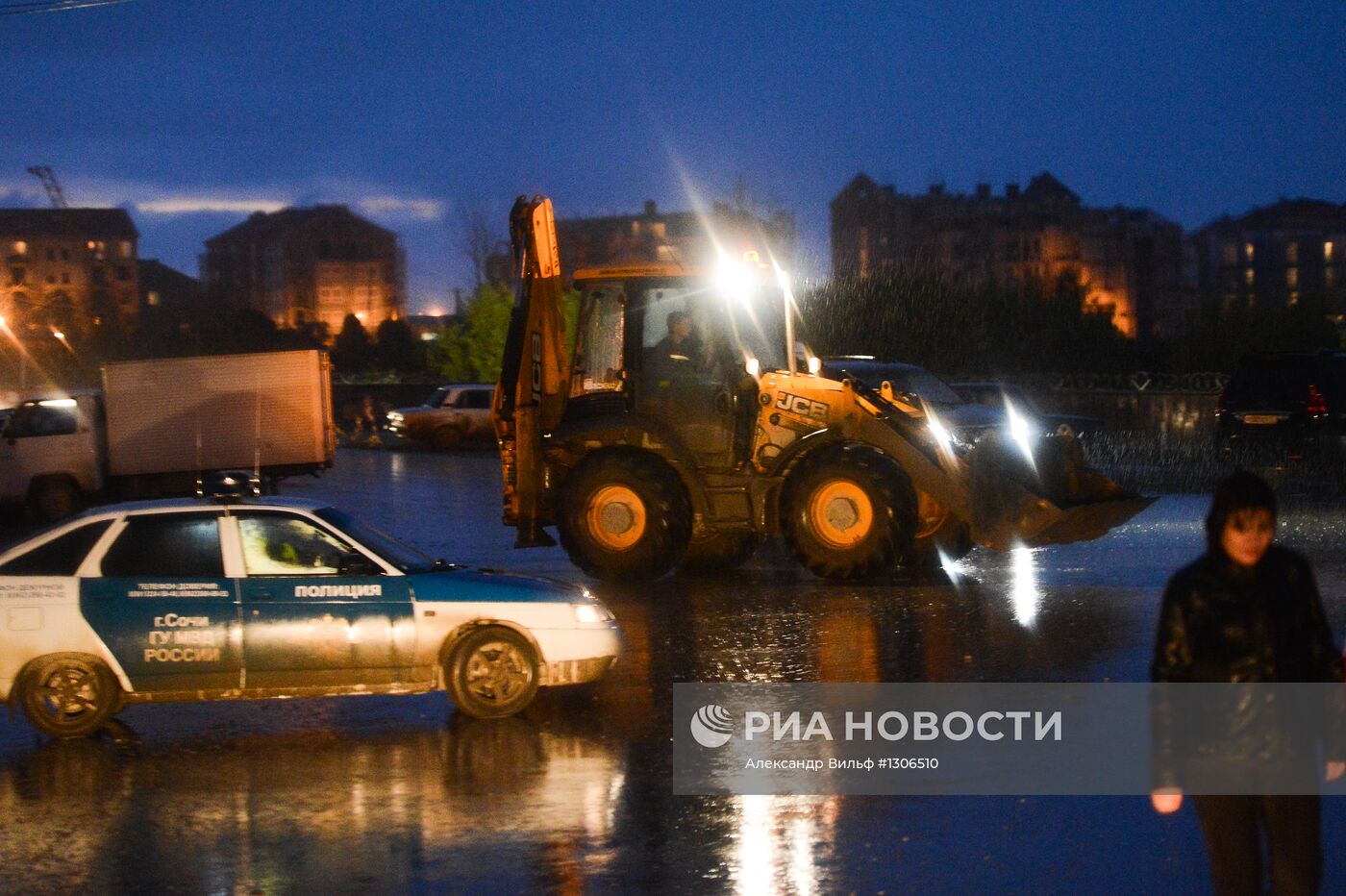 Строительство Олимпийских объектов в Имеретинской долине в Сочи