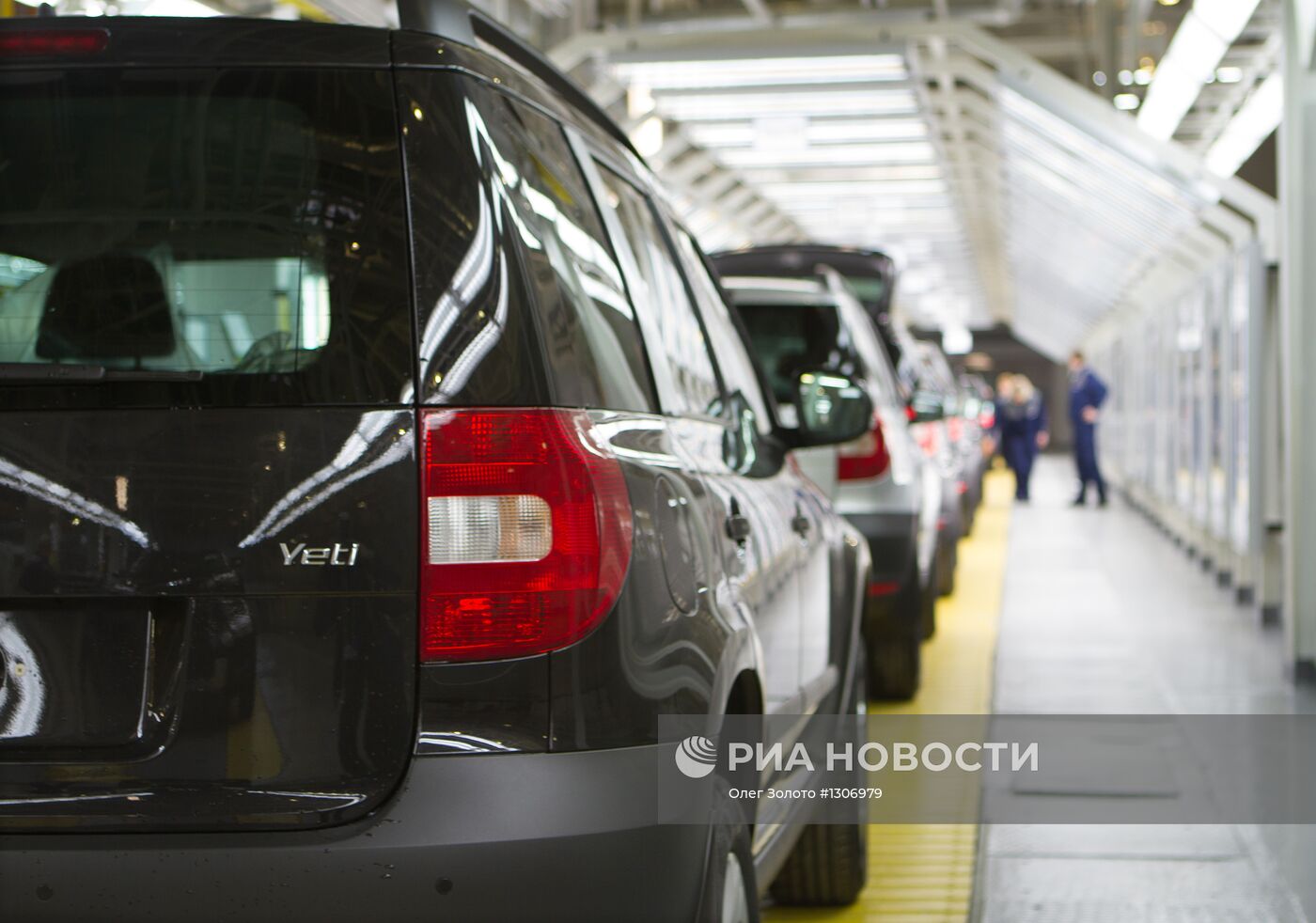 Сборка автомобилей Skoda Yeti на Горьковском автозаводе