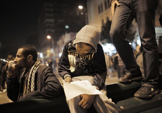 Акция оппозиции в Каире
