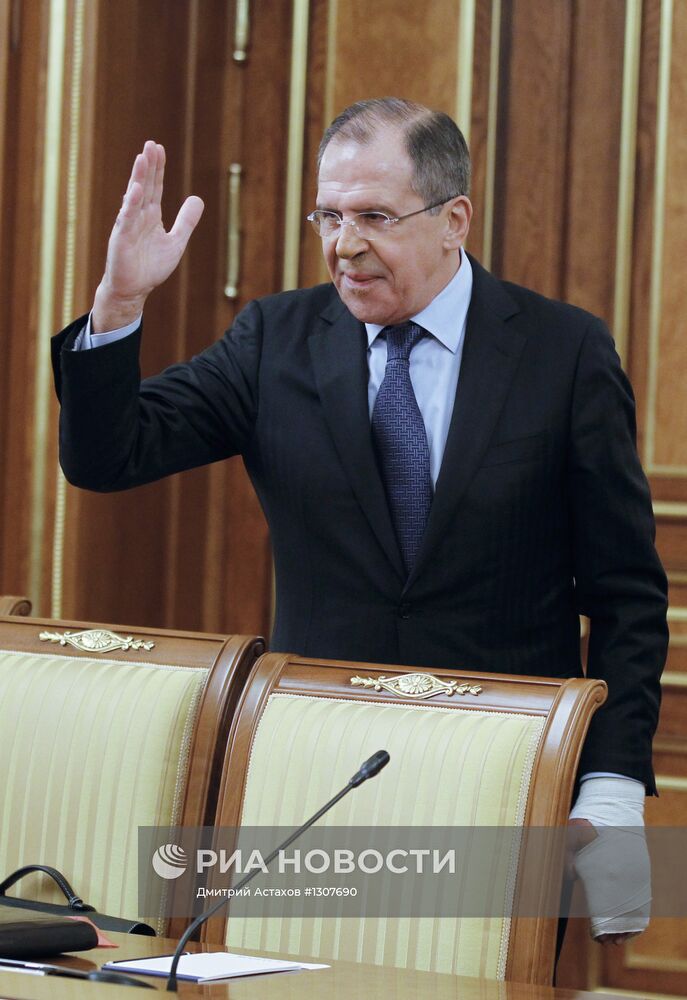 Заседание правительства РФ