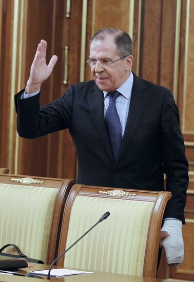 Заседание правительства РФ