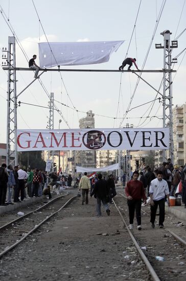 Акции противников Мухаммеда Мурси в Каире