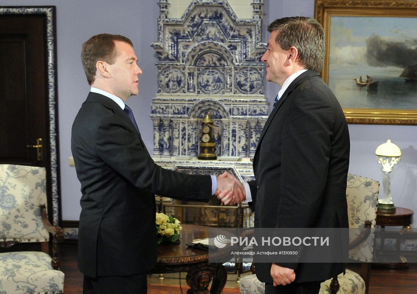 Встреча Д.Медведева с Г.Райдером