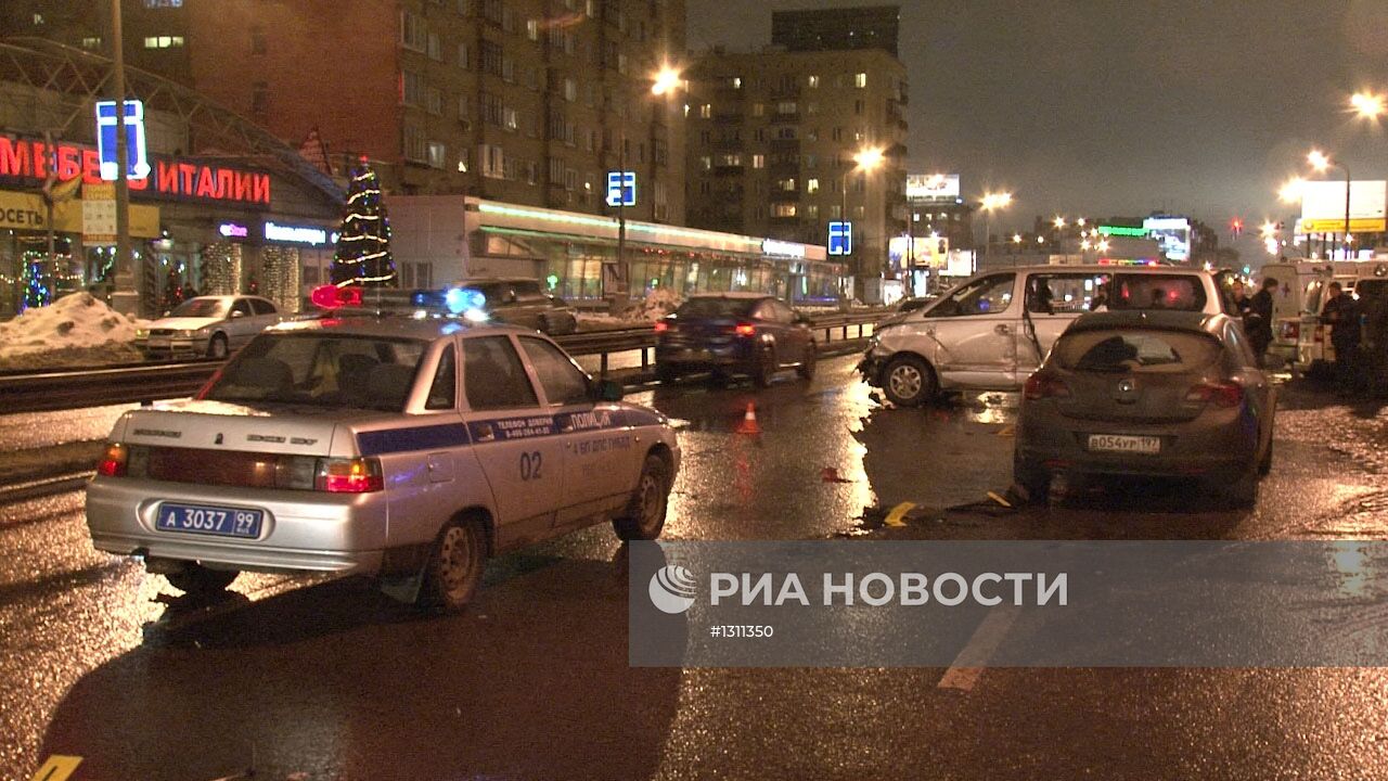 Разбойное нападение на Звенигородском шоссе в Москве