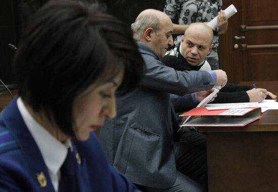 Заседание суда по делу об убийстве Анны Политковской