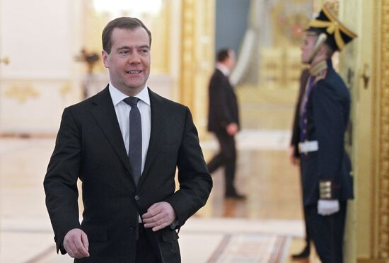 Д.Медведев в Кремле