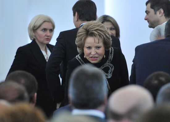 Ежегодное послание президента РФ Федеральному собранию