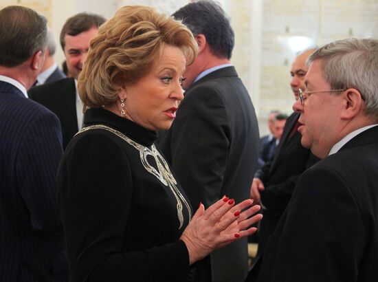 Ежегодное послание президента РФ Федеральному собранию