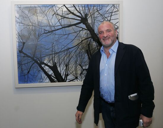 Открытие выставки Александры Вертинской "Переменная облачность"